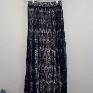 Blace lace maxi skirt, Hazel size small, fits medium